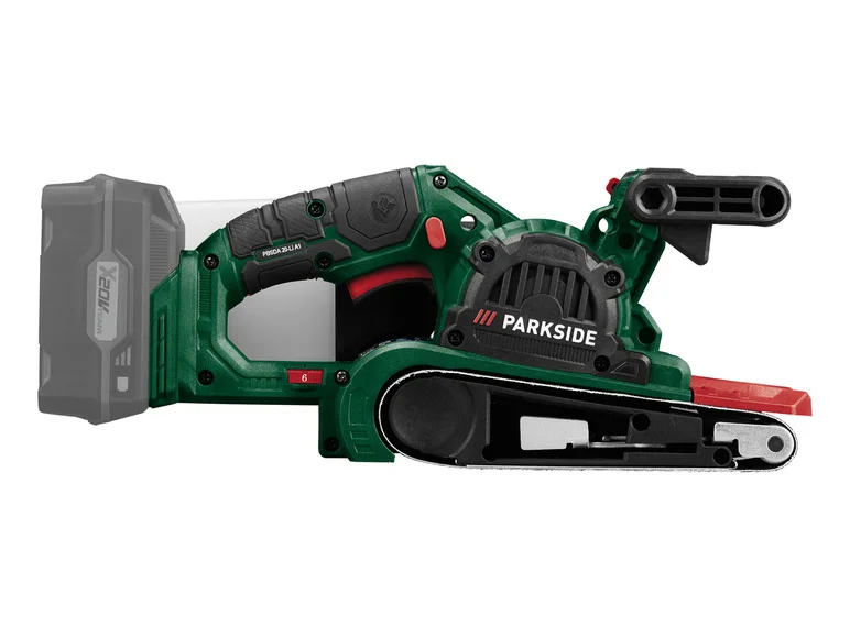 PARKSIDE® Ponceuse à bande sans fil PBSDA 20-Li A1. 20 V