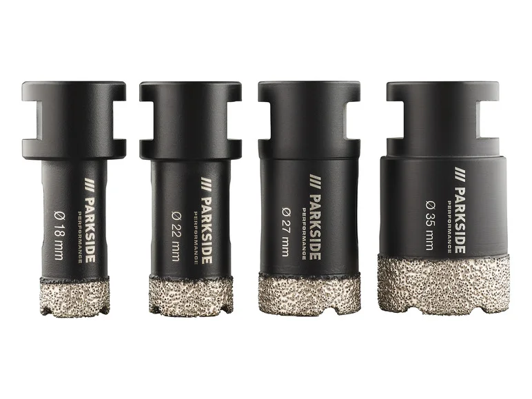 PARKSIDE PERFORMANCE® Set de trépans diamant PDBK 3 A1