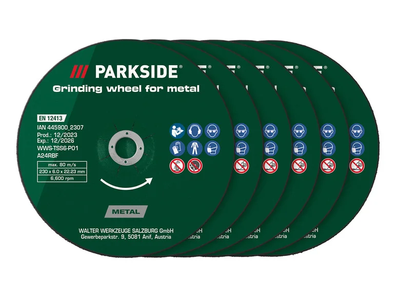 PARKSIDE® Kit de disques à tronçonner ou ébavurer ou Disque à tronçonner diamanté. Ø 230 mm