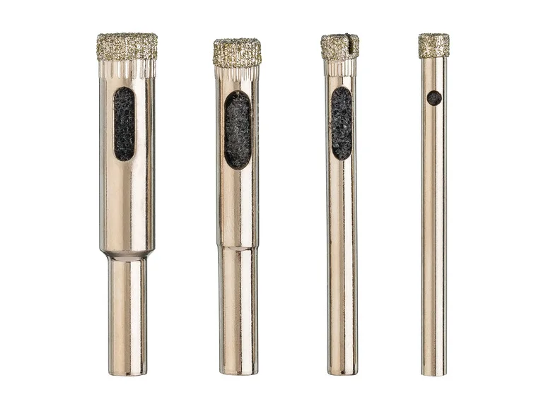 PARKSIDE® Set de forets ou de trépans diamant. 4 pièces