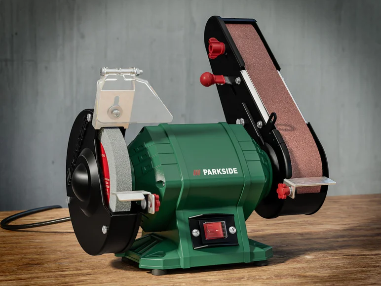 PARKSIDE® Ponceuse stationnaire à bande PSBS 240 C2. 240 W