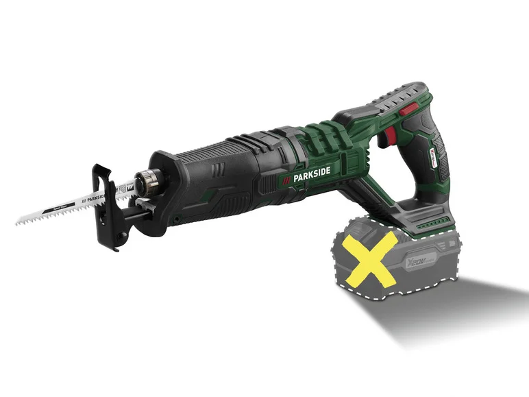 PARKSIDE® Scie sabre sans fil PSSA 20-Li B2. 20 V