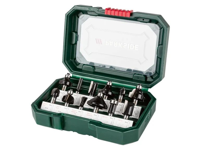 PARKSIDE® Set de 12 embouts de fraisage PFB 12 A1