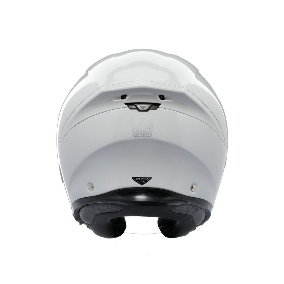 K5 JET EVO MONO STELVIO WHITE - MOTORBIKE OPEN FACE HELMET E2206