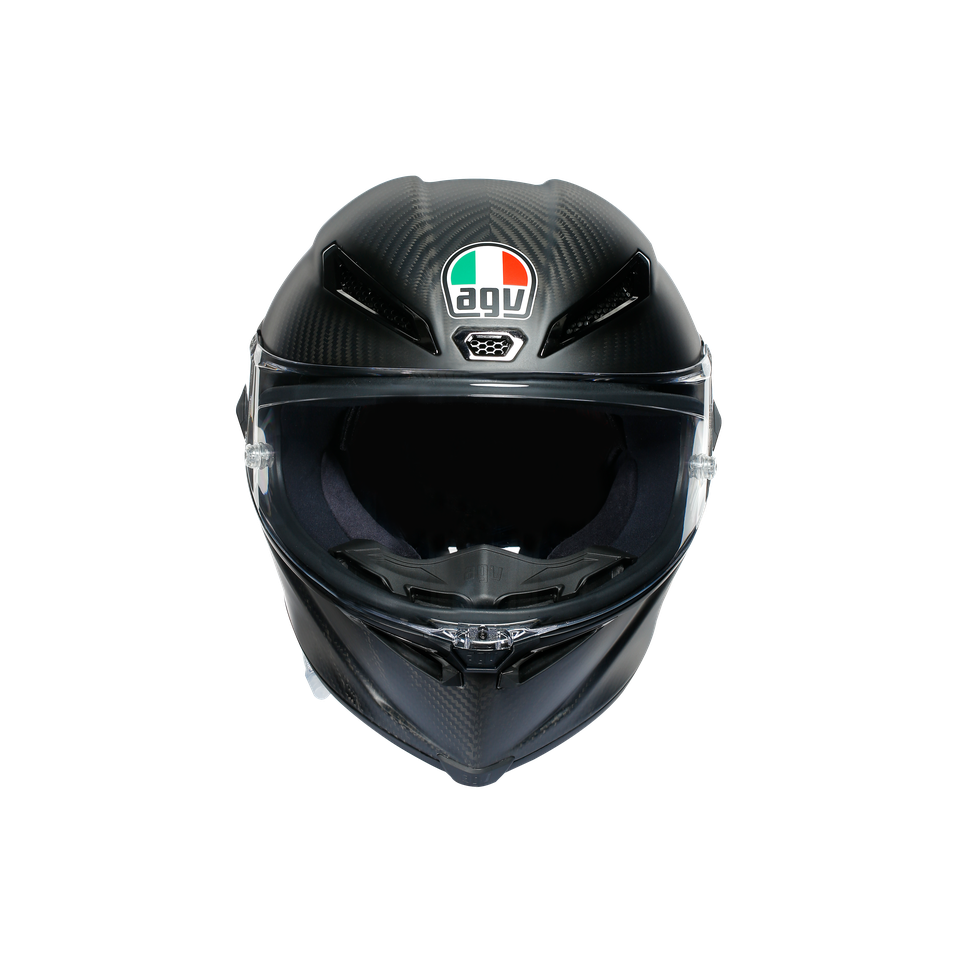 PISTA GP RR MONO MATT CARBON - MOTORBIKE FULL FACE HELMET E2206 DOT