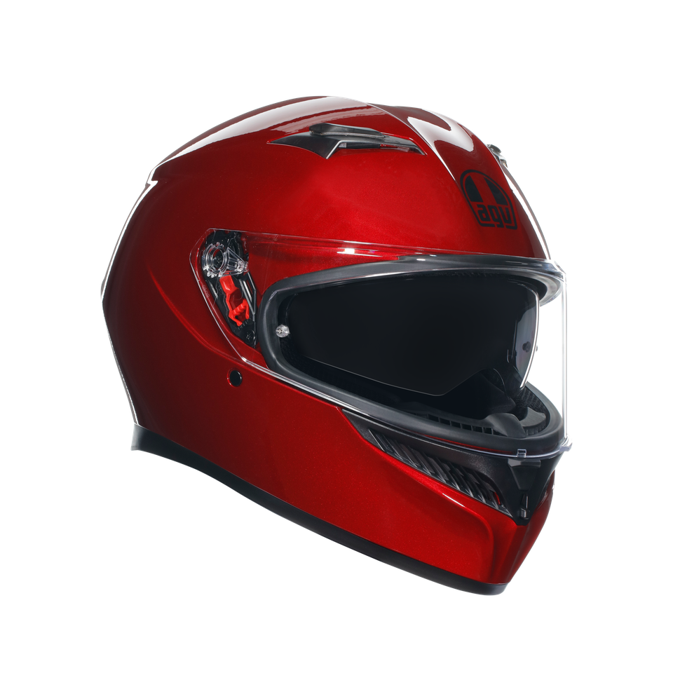 K3 MONO COMPETIZIONE RED - MOTORBIKE FULL FACE HELMET E2206