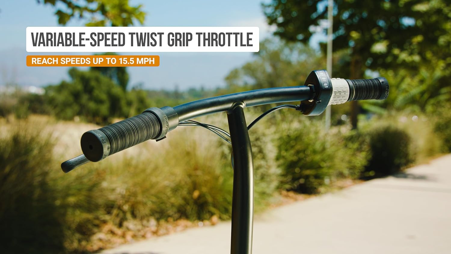 EcoSmart Metro Electric Scooter – Padded Seat