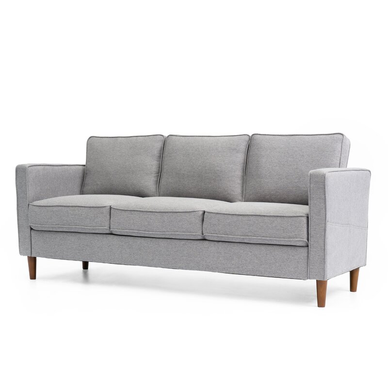 Hana 73” Square Arm Sofa