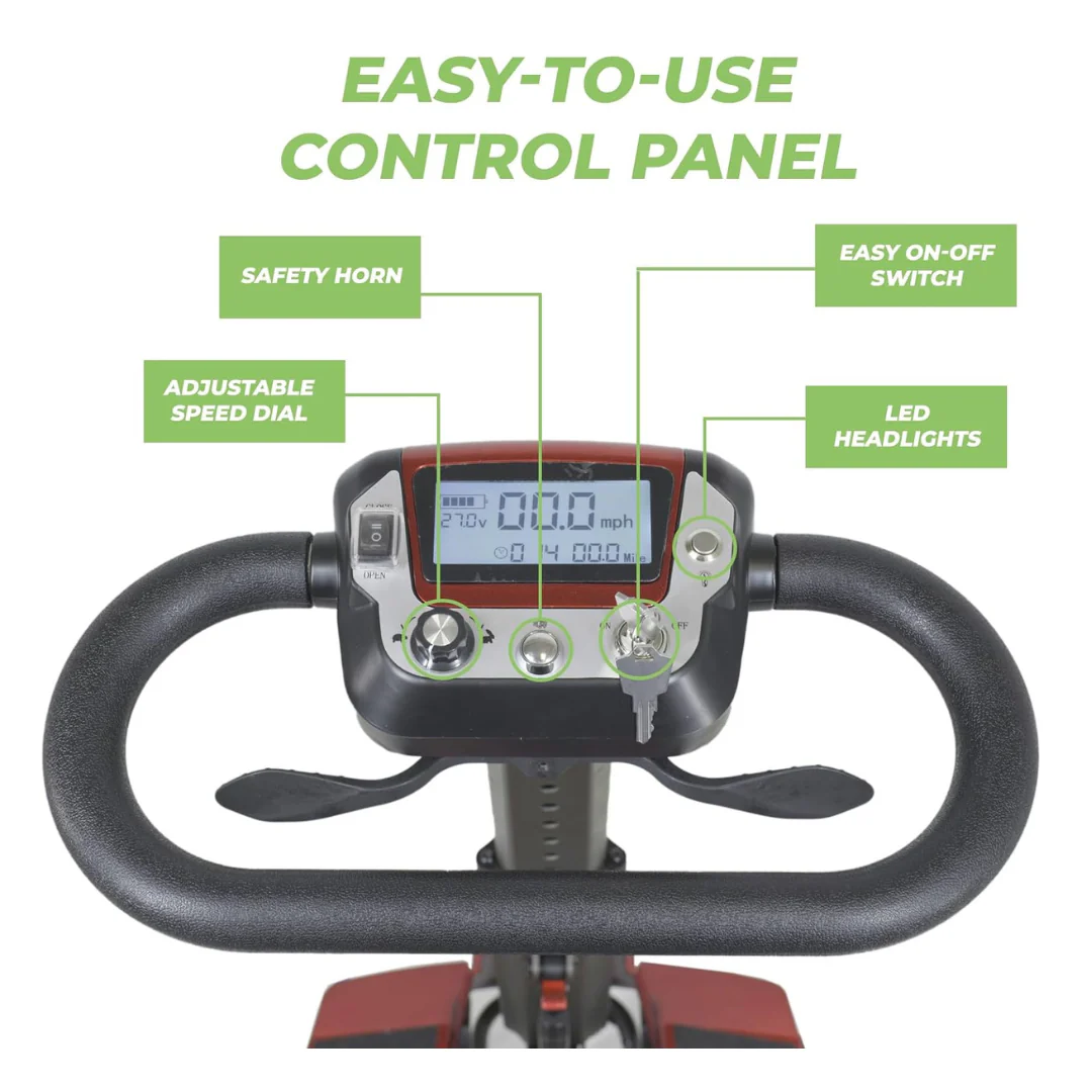 MOJO Lightweight Automatic Folding Travel Scooter - Airline Approved