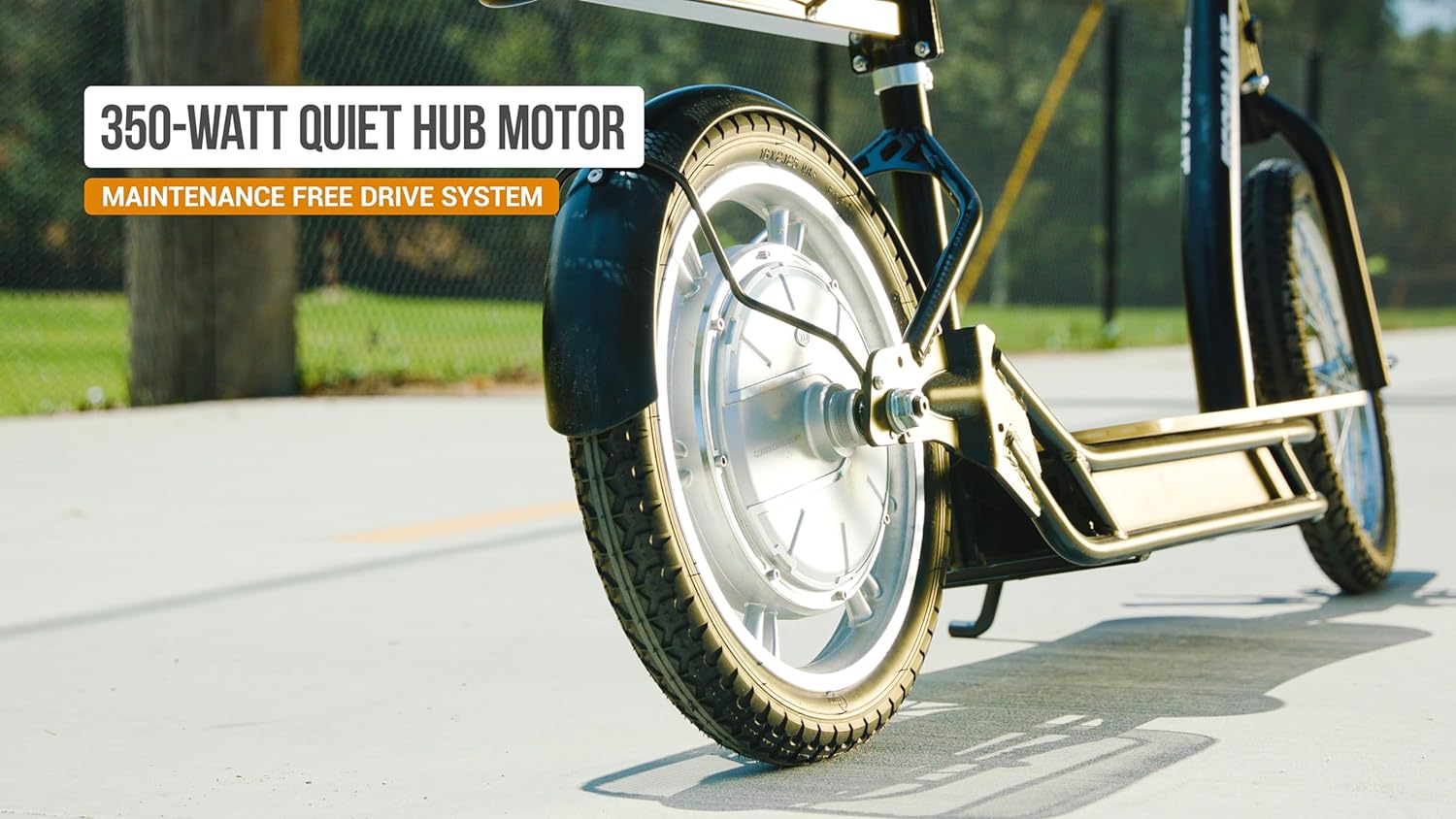 EcoSmart Metro Electric Scooter – Padded Seat