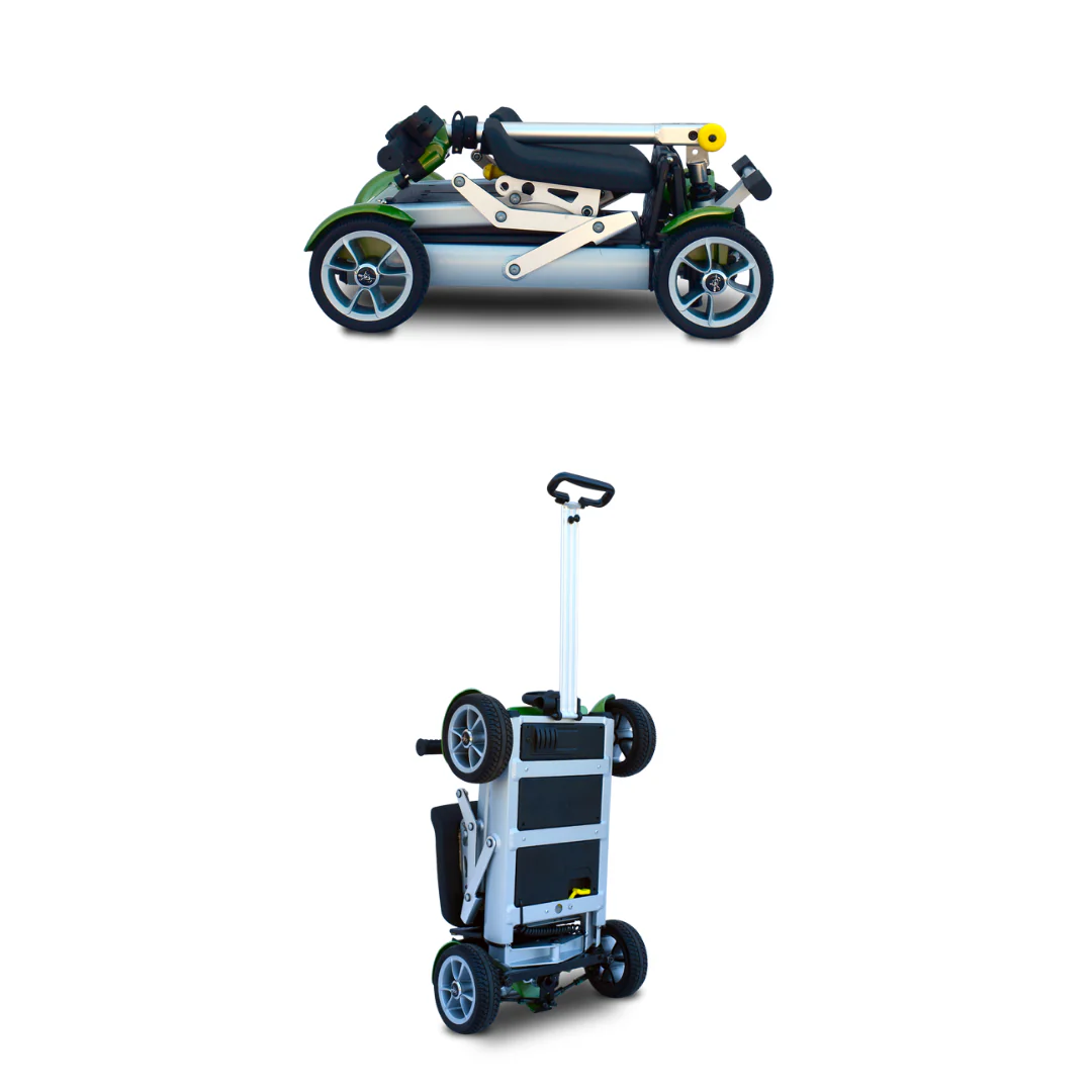 EV Rider Gypsy Q2 Ultralight Collapsible 4-Wheel Mobility Scooter - Airline Travel Scooter