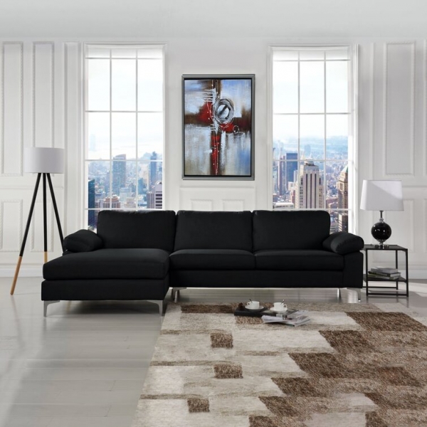 Orlowski 101′′ Wide Left Hand Facing Sofa & Chaise