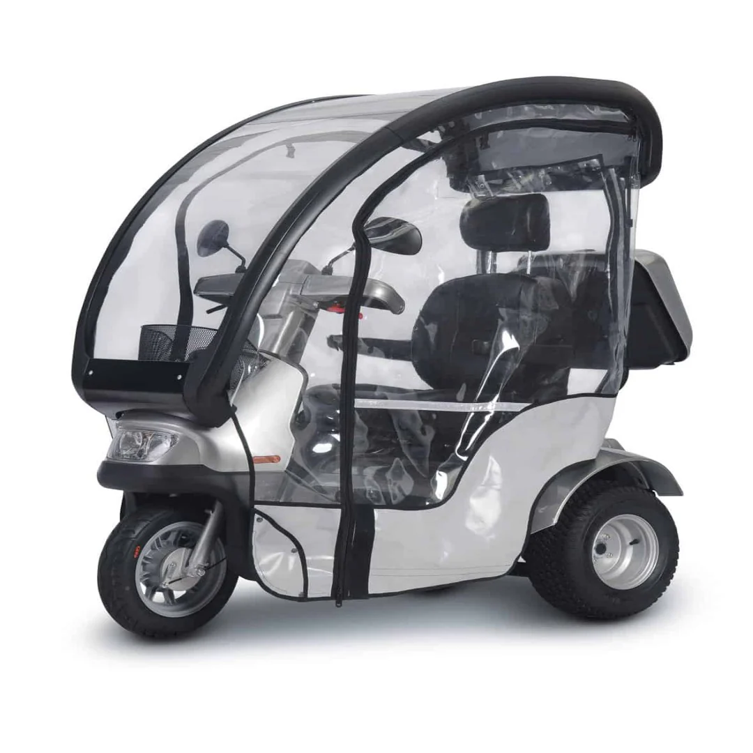 Afikim Afiscooter S4 Bariatric 4-Wheel Scooter - Optional Canopy