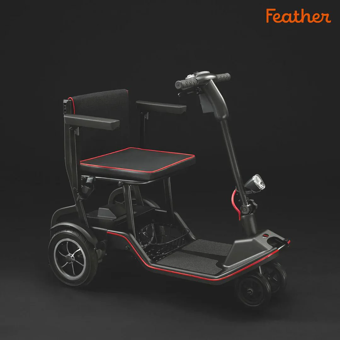 Feather Chair Featherweight 4-Wheel Power Mobility Scooter - Airline Approved