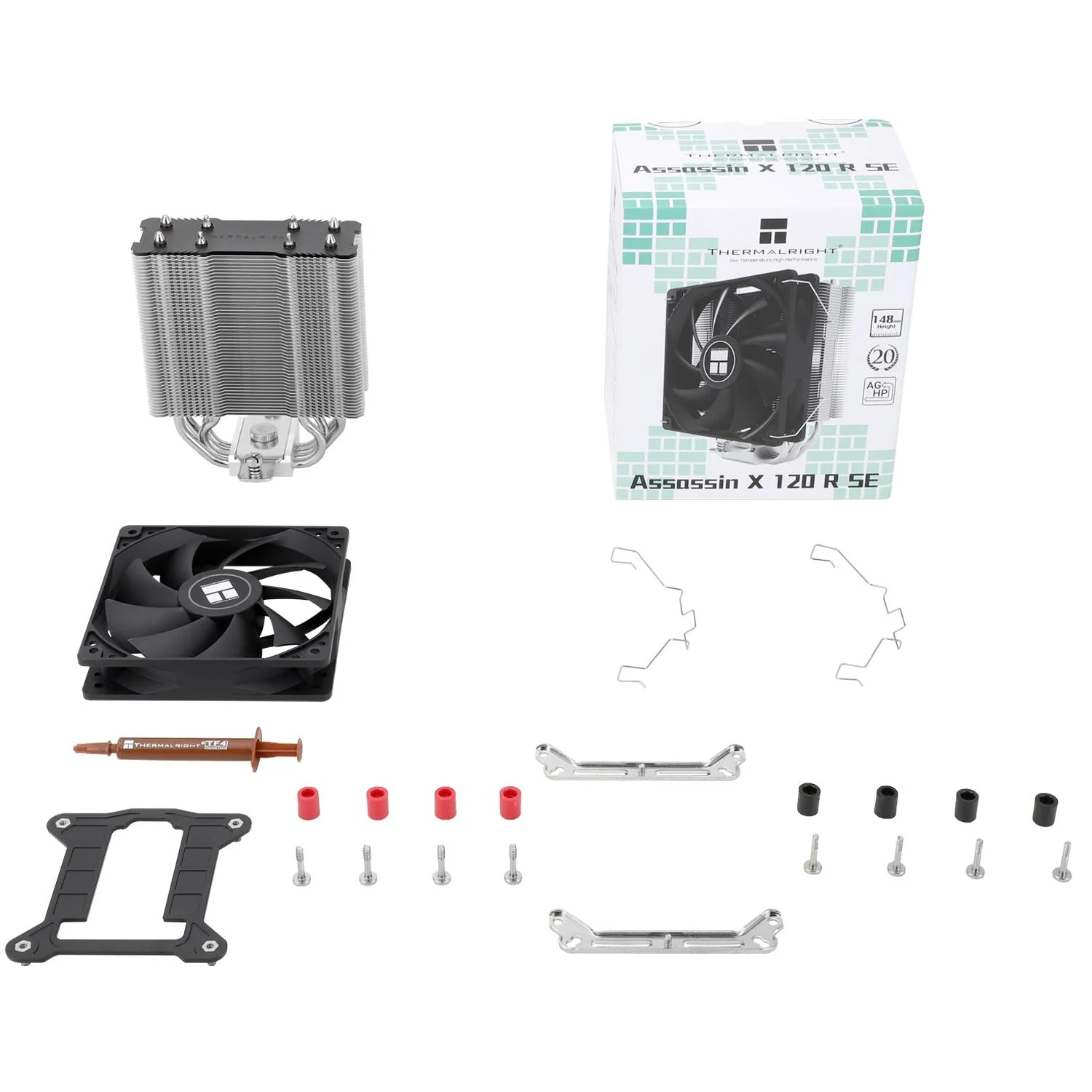 Thermalright Assassin X 120 R SE Sort- CPU køler. 120mm single tower