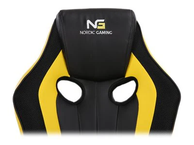 Nordic Gaming Challenger Gamer Stuhl Gelb Schwarz