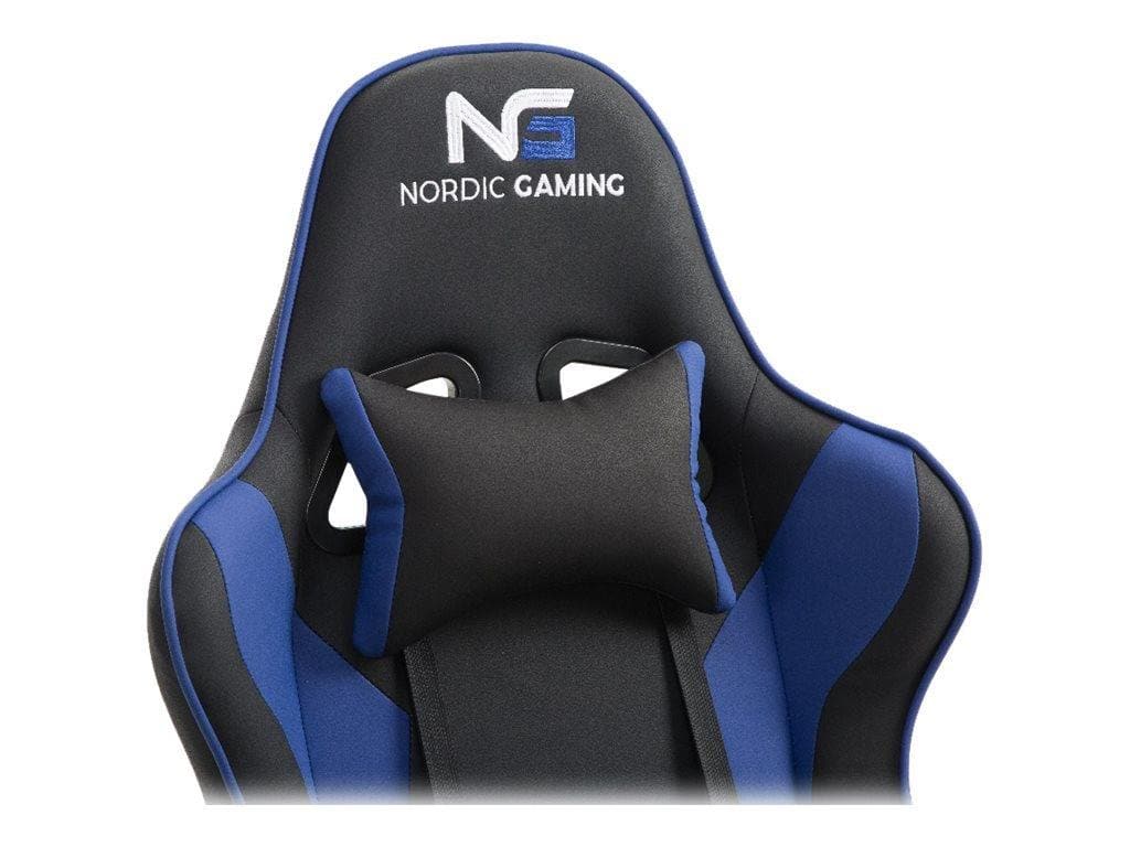 Nordic Gaming Junior Gaming Stuhl Blau/Schwarz 12-16 Jahre