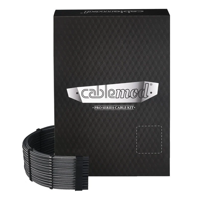 CableMod PRO ModMesh C-Serie AXi. HXi RM Kabelsatz – Carbon