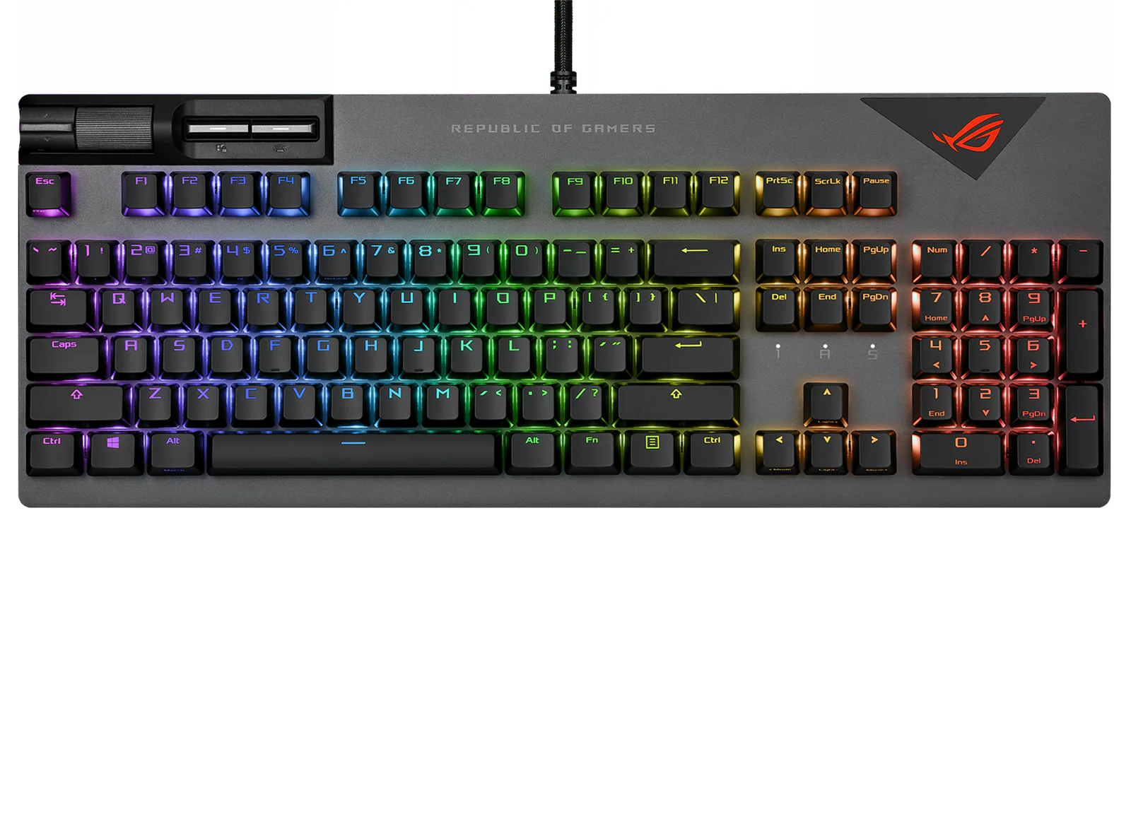 ASUS ROG Strix FLARE II PBT-Gaming-Tastatur (NX Red Switches)