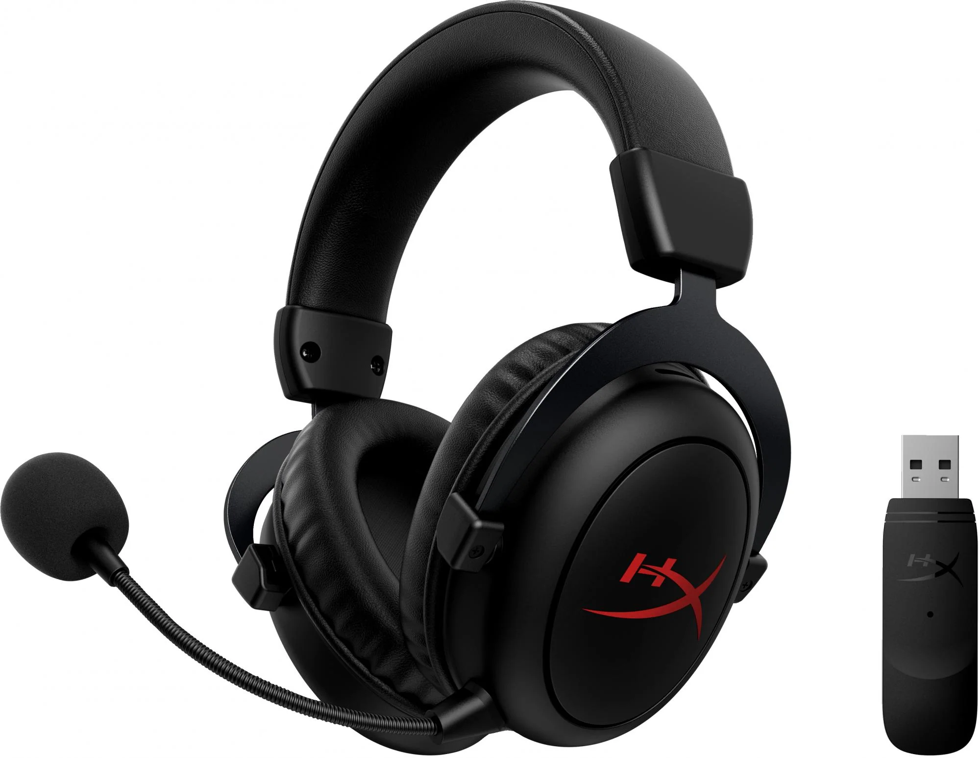 HyperX Cloud II Trådløs Headset Sort