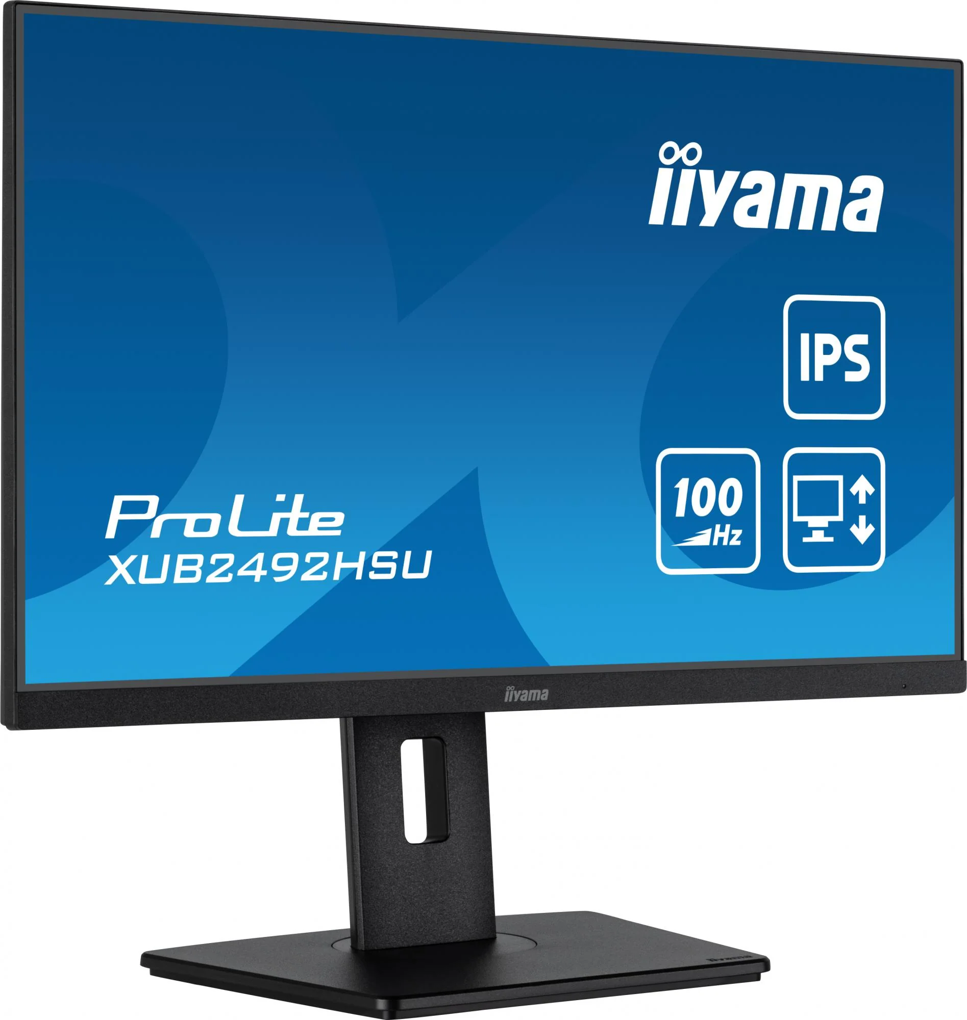iiyama ProLite XUB2492HSU-B6 24 1920 x 1080 (Full HD) HDMI DisplayPort 100Hz Pivot Skærm