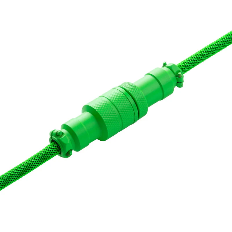 CableMod Pro Spiraltastaturkabel USB A auf USB Typ C. Viper Green – 150 cm