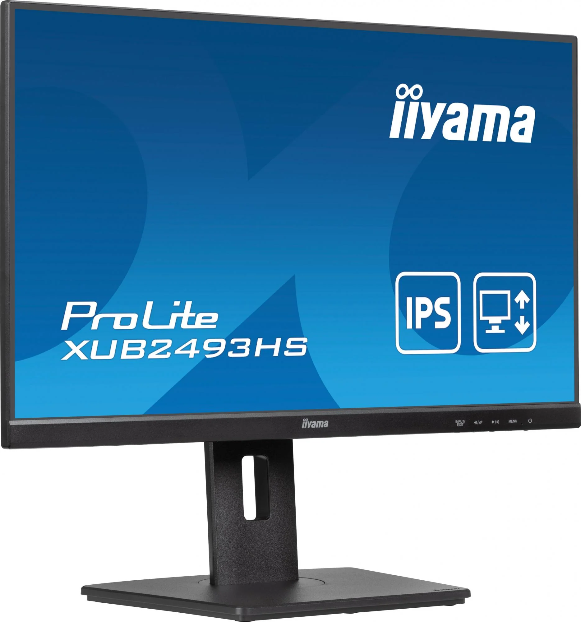 iiyama ProLite XUB2493HS-B6 24 1920 x 1080 (Full HD) HDMI DisplayPort 100Hz Pivot Skærm