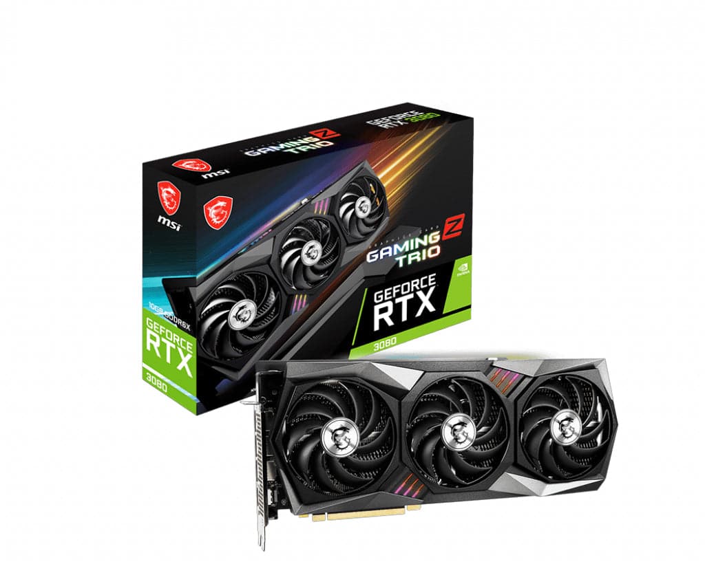 MSI GeForce RTX 3080 GAMING Z TRIO 10G LHR 10GB