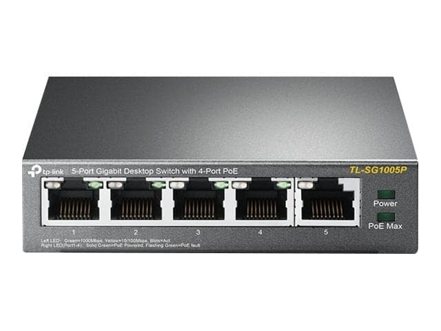 TP-Link TL-SG1005P Switch 5-Port-Gigabit-PoE