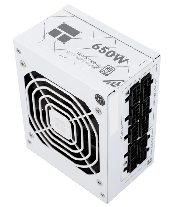 Thermalright TR-TGFX 650W. Hvid. 80+ Gold modular PSU. SFX