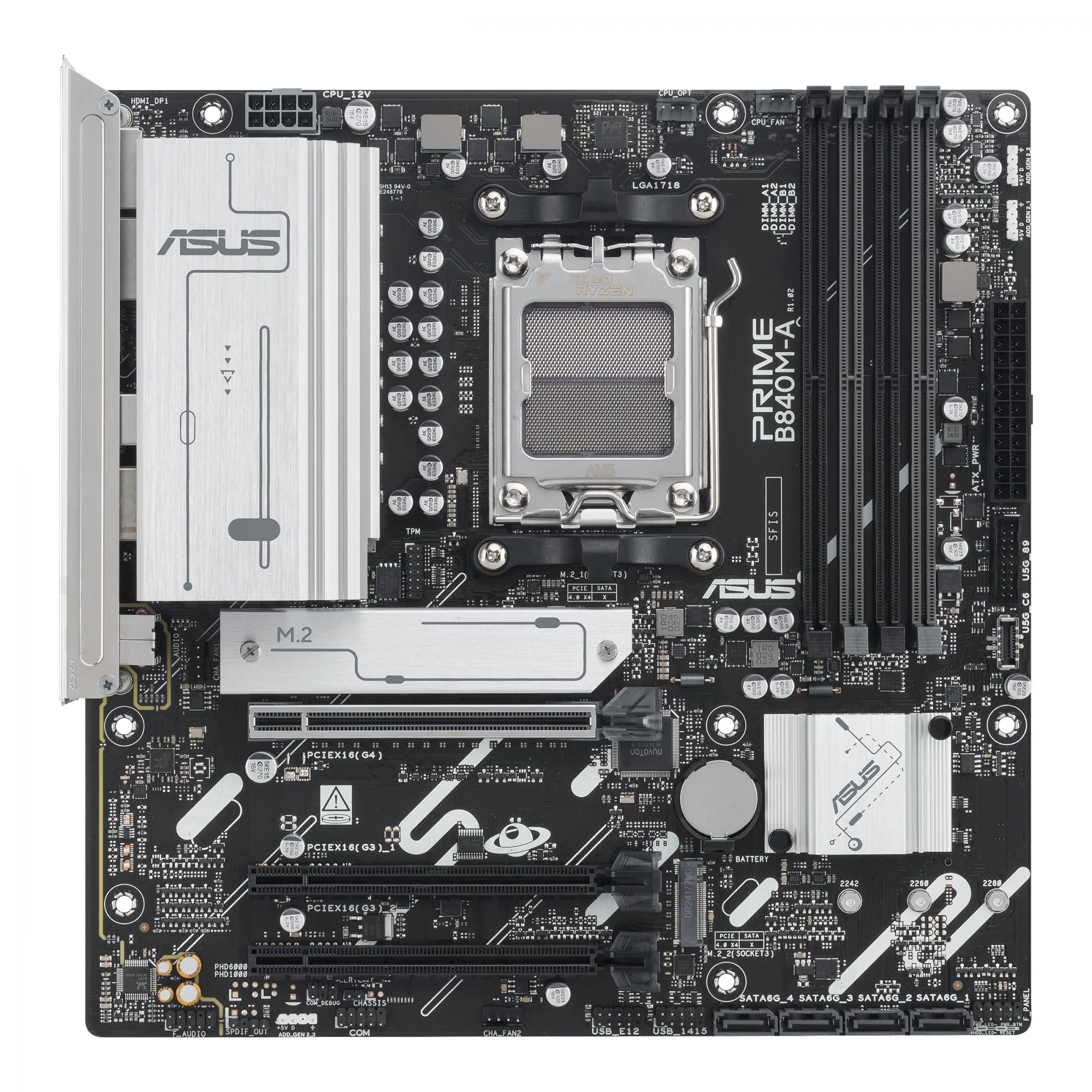 ASUS PRIME B840M-A-CSM (mATX. B840. AM5)
