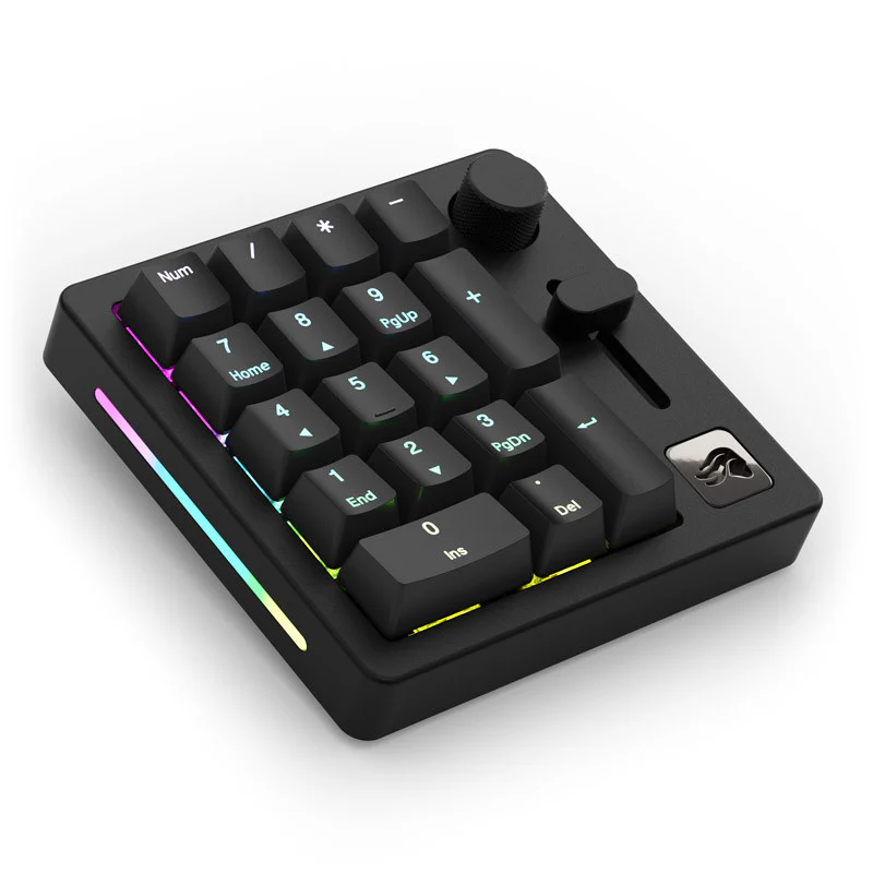 Glorious Numpad vorgefertigt – kabellos – Black Slate