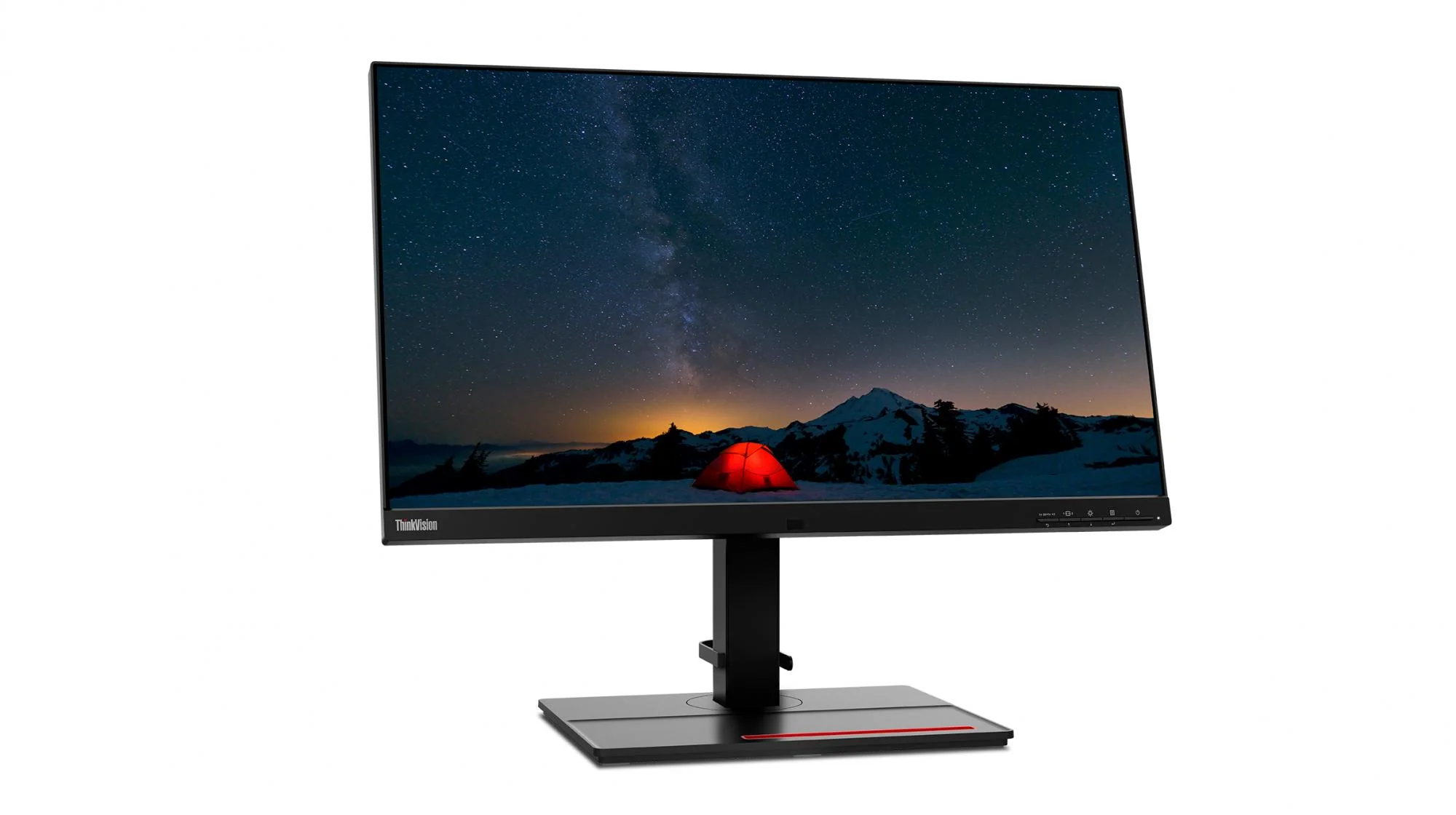 Lenovo ThinkVision P27u-20 27 3840 x 2160 (4K) Thunderbolt 4 HDMI DisplayPort 60Hz Pivot Skærm