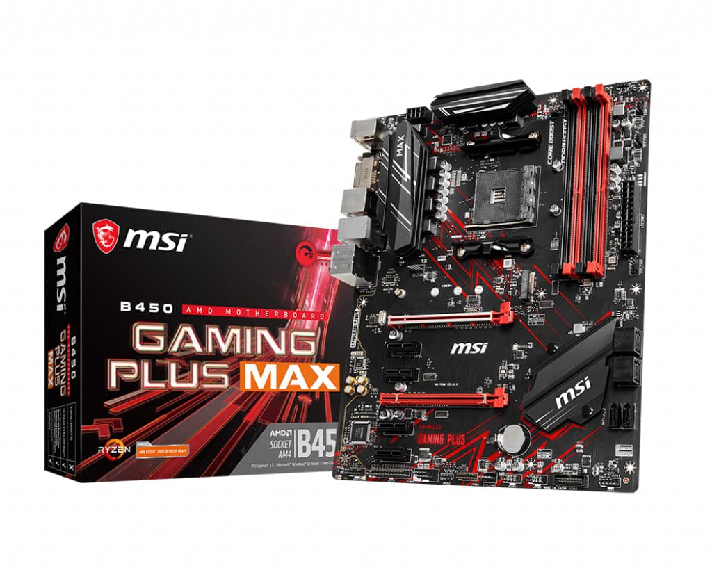 MSI B450 GAMING PLUS MAX ATX AM4 AMD B450