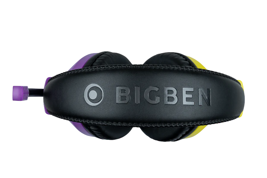 BigBen Interactive Stereo Gaming Headset V1 - Lilla + Gul (Switch)