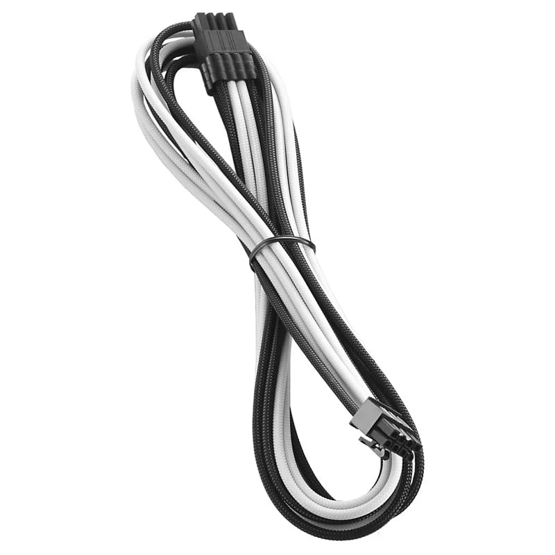 CableMod RT-Series PRO ModMesh 8-Pin PCIe-Kabel für ASUS/Seasonic (600 mm) – schwarz/weiß