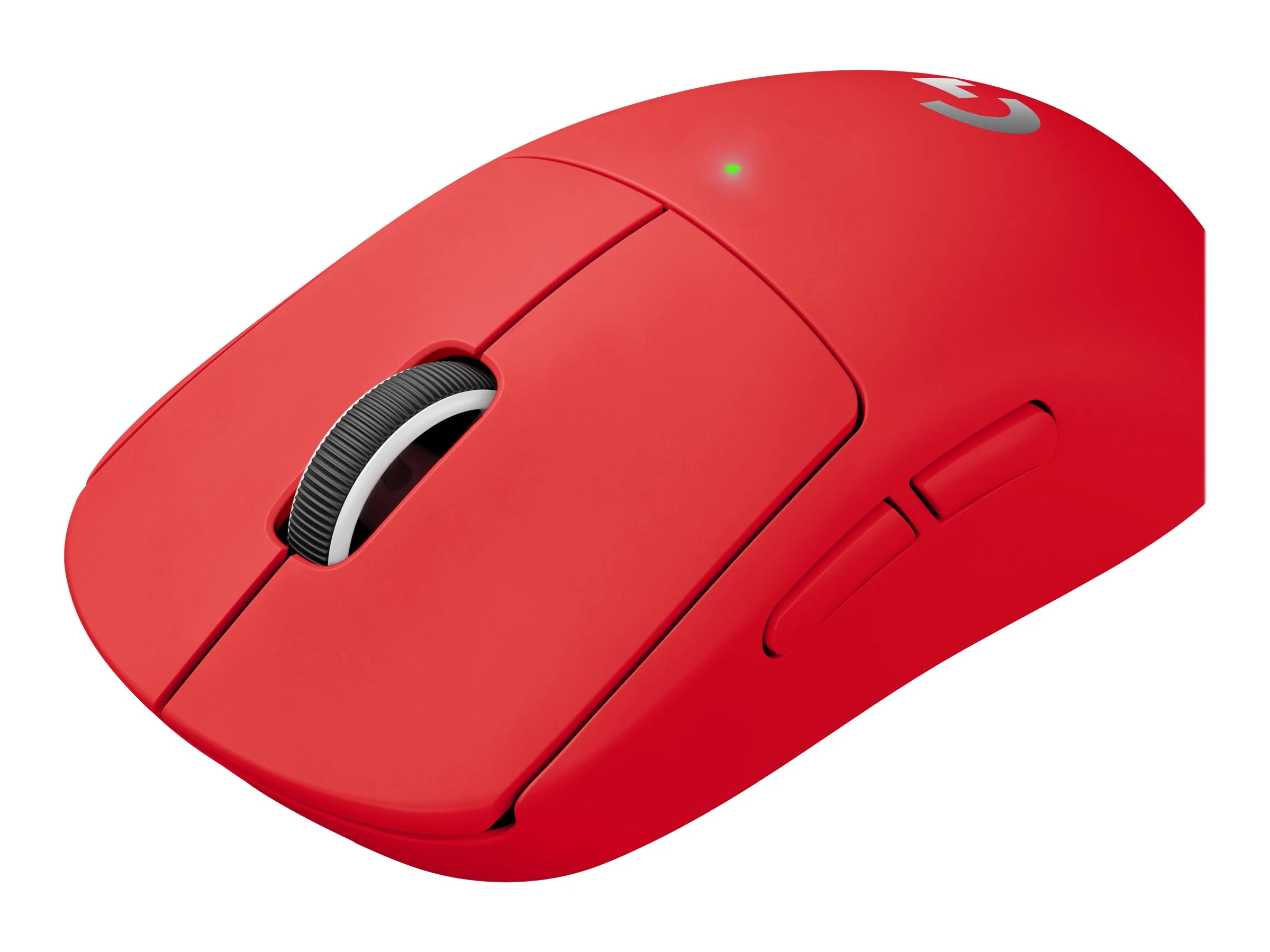 Logitech - PRO X SUPERLIGHT Kabellose Gaming-Maus - ROT