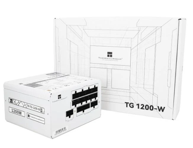 Thermalright TR-TG 1200-W White - PSU. 80+ Gold