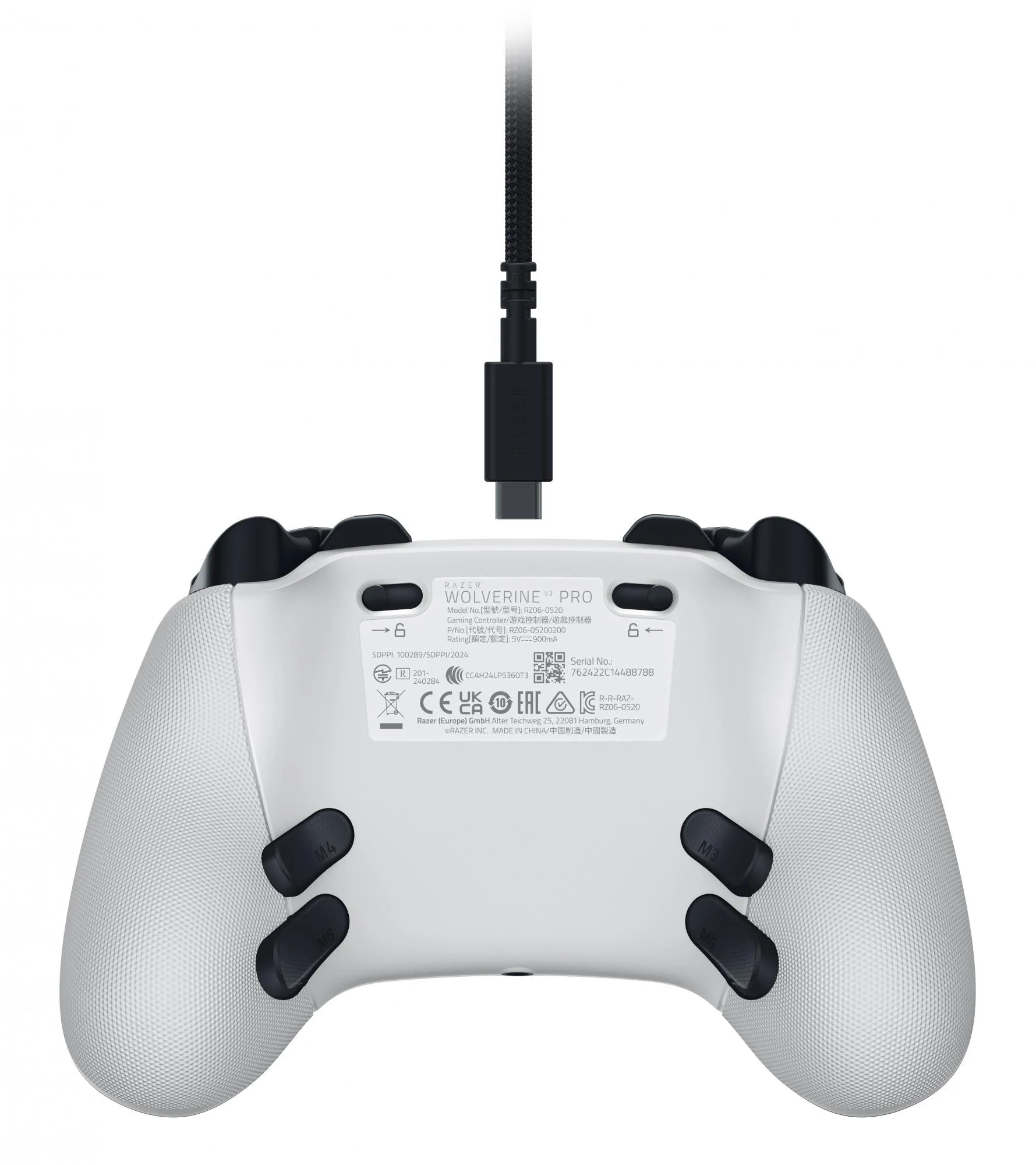 Razer – Wolverine V3 Pro – Trådløs Gaming Controller til Xbox & PC – Hvid