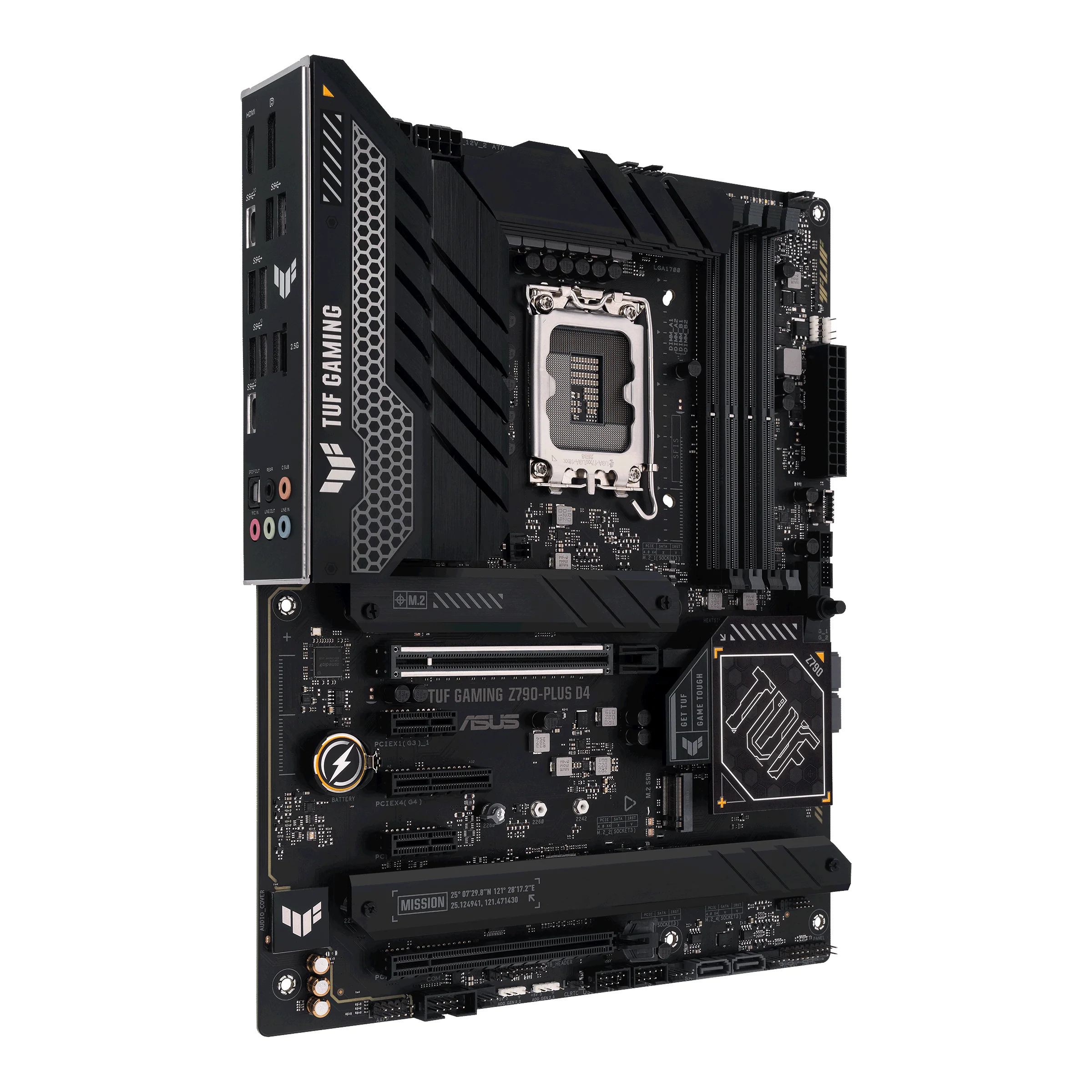 ASUS TUF GAMING Z790-PLUS D4 (ATX. Z790. LGA 1700. DDR4)