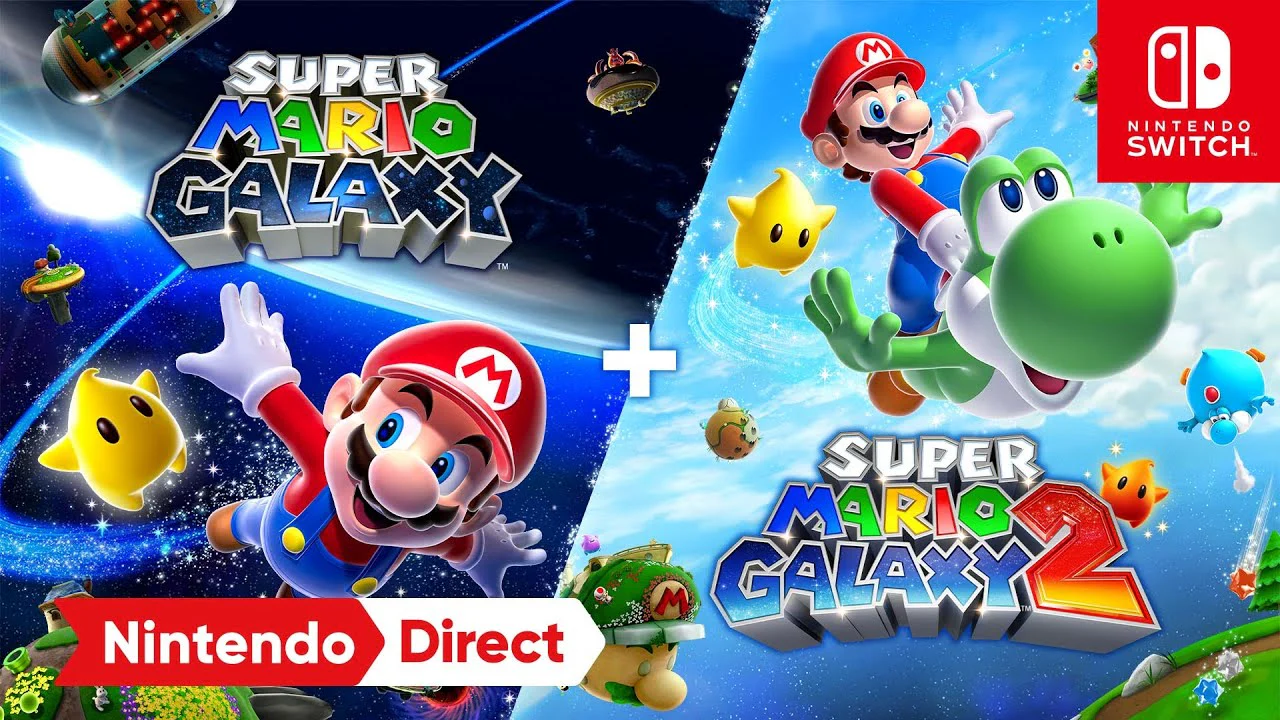 Super Mario Galaxy + Super Mario Galaxy 2 - Nintendo switch