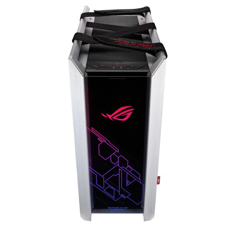 ASUS ROG STRIX HELIOS GX601 WHITE Edition Tempered Glass RGB