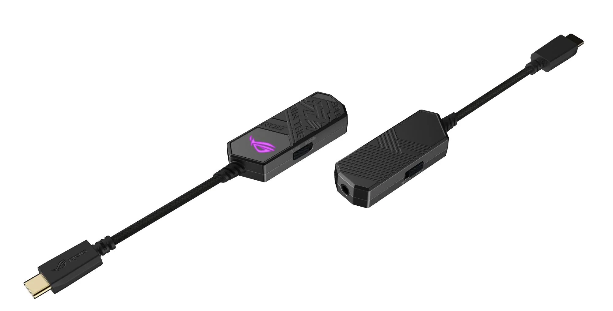 ASUS ROG CLAVIS USB-C to 3.5mm DAC with AI microphone