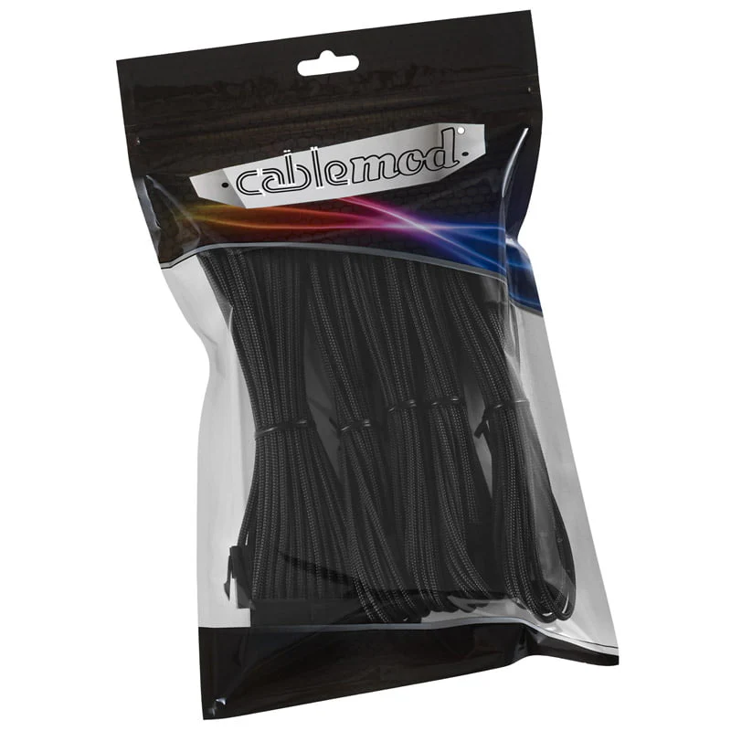 CableMod Classic ModMesh-Kabelverlängerungsset – 8+6-Serie – schwarz