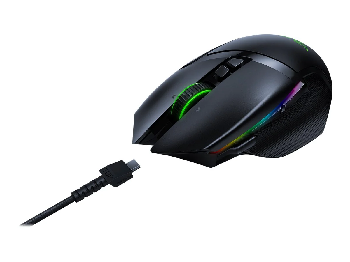 Razer Basilisk Ultimate optisches kabelloses Kabel schwarz