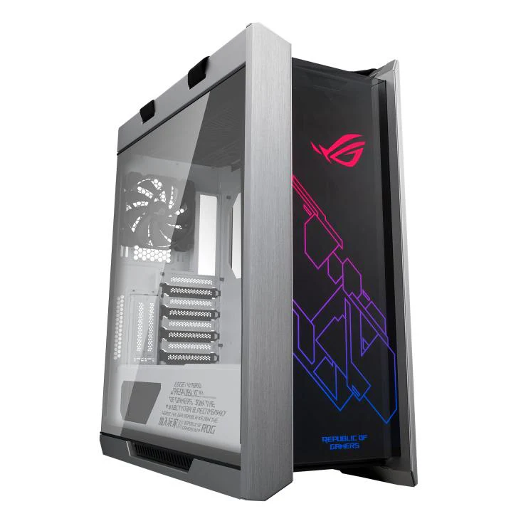 ASUS ROG STRIX HELIOS GX601 WHITE Edition Tempered Glass RGB