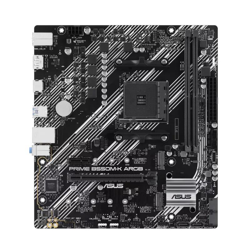 ASUS PRIME B550M-K ARGB (mATX. B550. AM4)