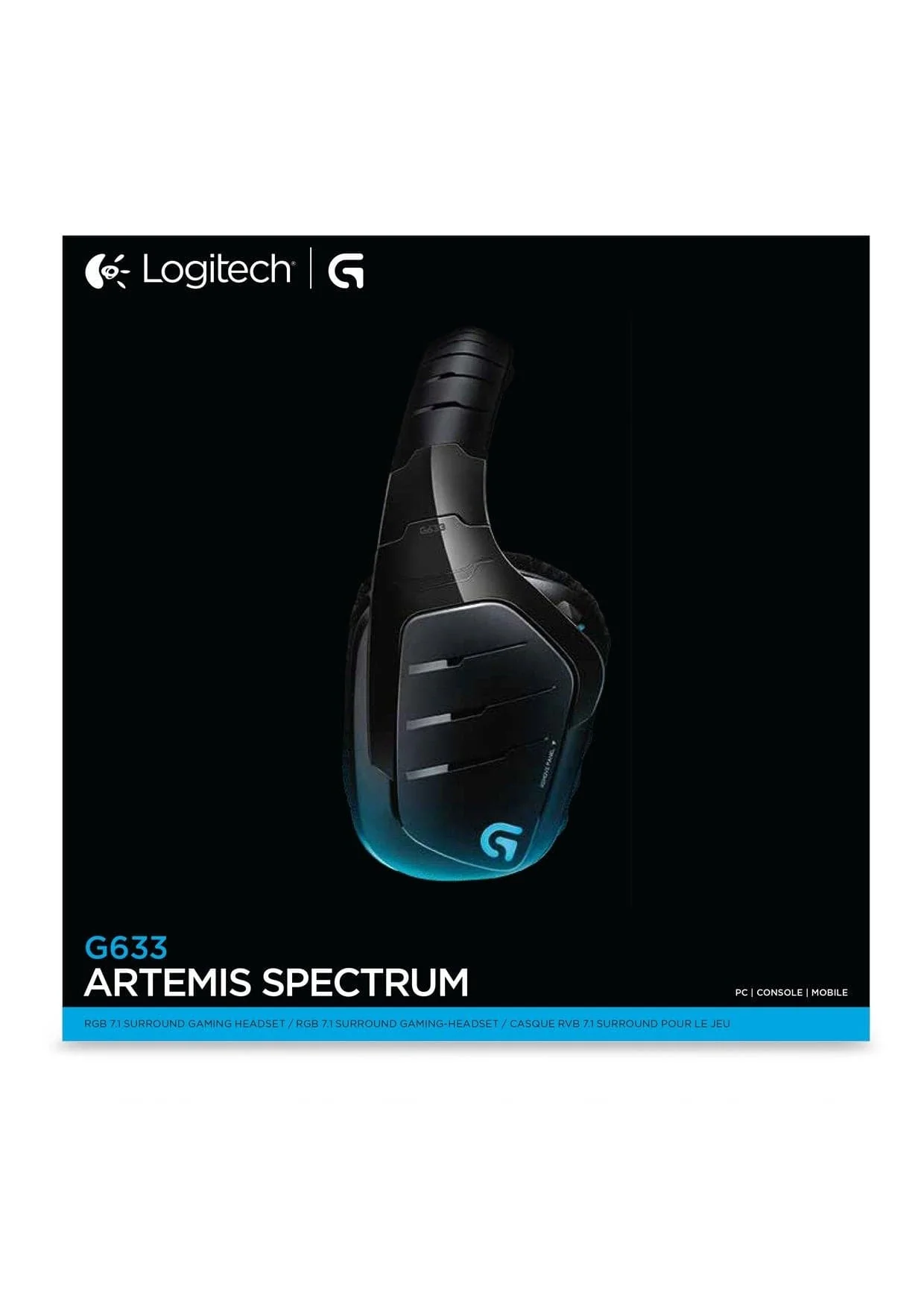 Logitech G633 Artemis Spectrum RGB 7.1 Surround-Gaming-Headset