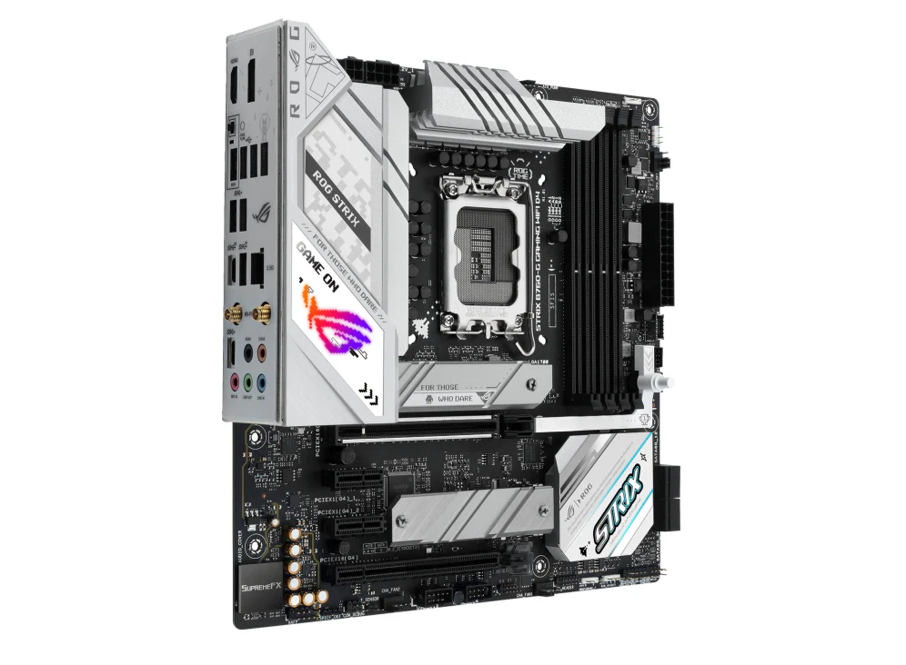 ASUS ROG STRIX B760-G GAMING WIFI D4 (mATX. B760. LGA 1700. DDR4) - Bundkort