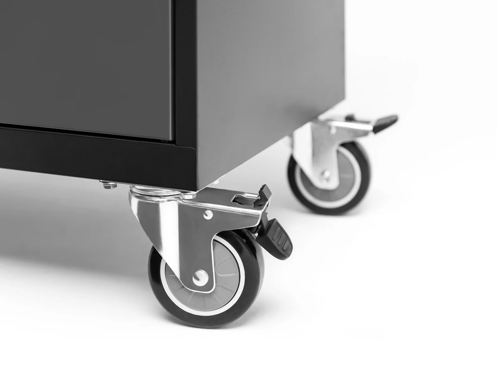 NewAge Products Bold Series Gray 10 Piece Cabinet Set, Heavy Duty 24-Gauge Steel Garage Storage System, Slatwall Included